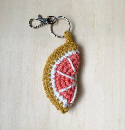 Fruit Slice Keychains