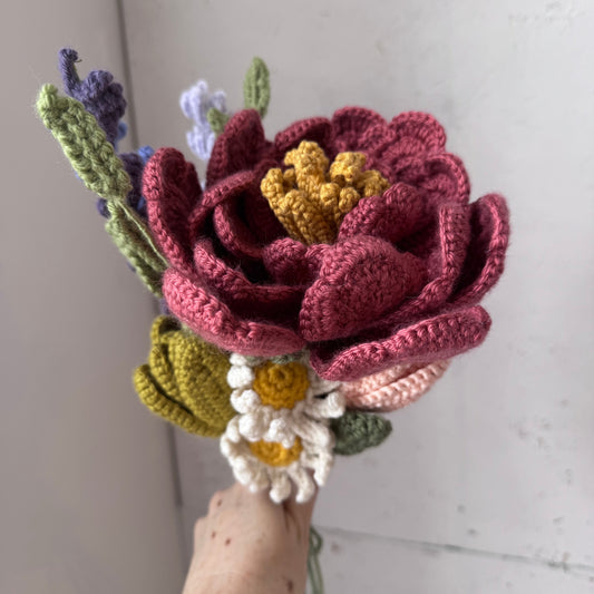 Custom Crochet Bouquet - Deposit